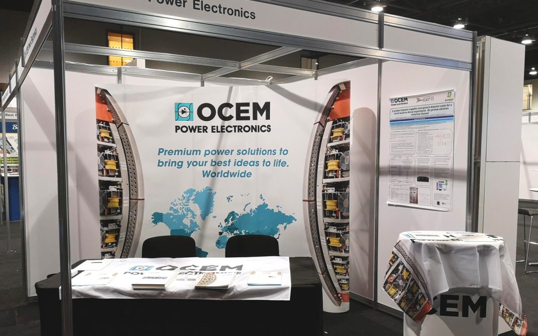 Visit OCEM Power Electronics sponsoring PTCOG 2019 in Manchester, UK!